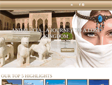 Tablet Screenshot of goldenpalmtravel.com